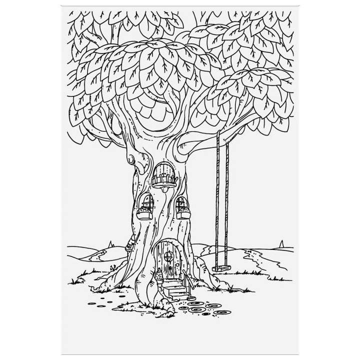 (LH-STP-TREEH)Crafter's Companion Lee Holland Clear Stamps Treehouse