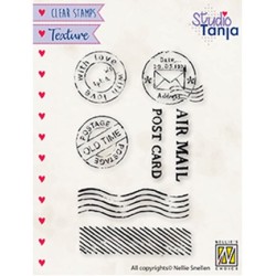 (TXCS020)Nellie's Choice Clear Stamp Post