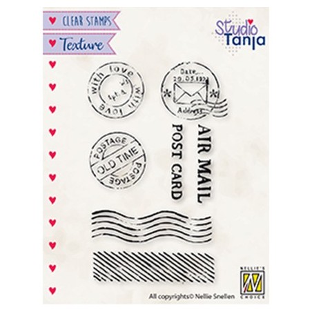 (TXCS020)Nellie's Choice Clear Stamp Post