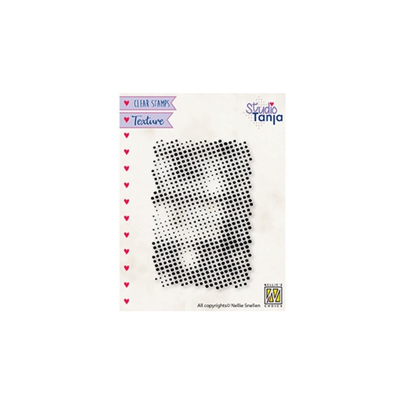 (TXCS022)Nellie's Choice Clear Stamp Dots