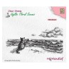 (IFS042)Nellie`s Choice Clearstamp - Idyllic Floral Missing you