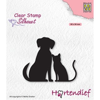 (SIL093)Nellie`s Choice Clearstamp - My friends