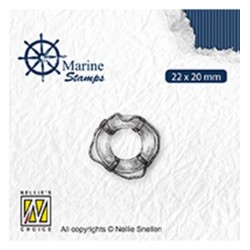 (VCS003)Nellie`s Choice Clearstamp - Maritime Lifebuoy