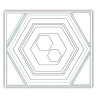 (JHD-CUT-1005)Julie Hickey Die - Hexagon