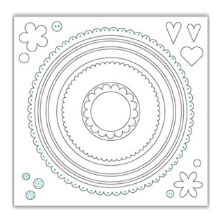 (JHD-CUT-1006)Julie Hickey Die - Circles