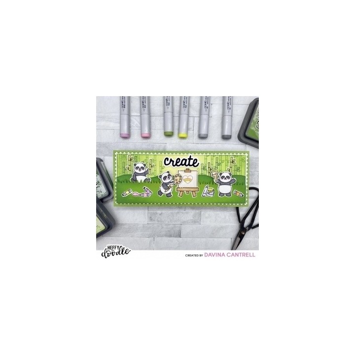 (HFD0366)Heffy Doodle Slimline Scenery Dies