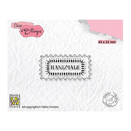 (DTCS030)Nellie's Choice Clear stamps Texts Handmade