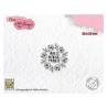 (DTCS032)Nellie's Choice Clear stamps Text 100% Handmade