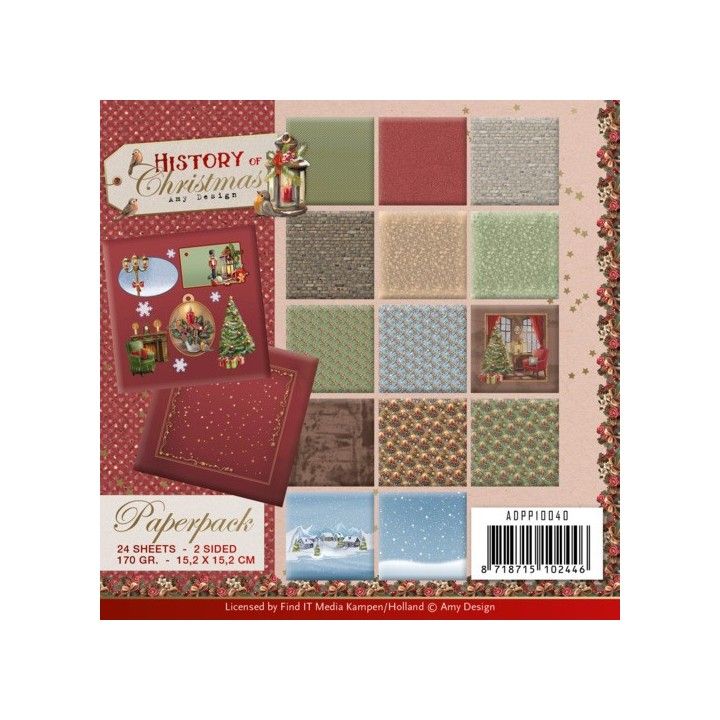 (ADPP10040)Paperpack - Amy Design - History of Christmas