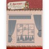 (ADD10243)Dies - Amy Design - History of Christmas - Window with Curtains