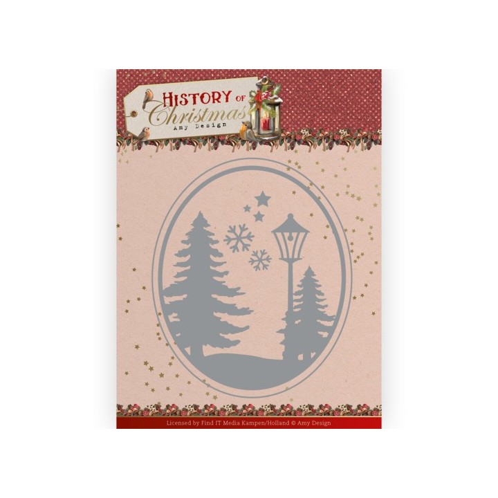 (ADD10244)Dies -Amy Design - History of Christmas - Christmas Landscape