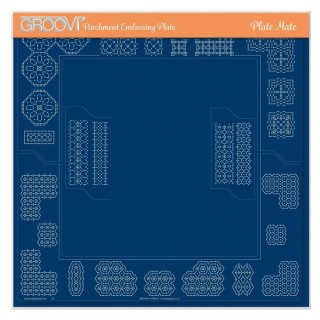 (GRO-MA-41768-21)Groovi PLATE MATE SQUARE GRIDS