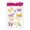 (PMA 907322)Clear stamps set papillons 10P