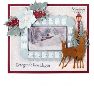 (EWK1287)Winter wishes - Squirrel