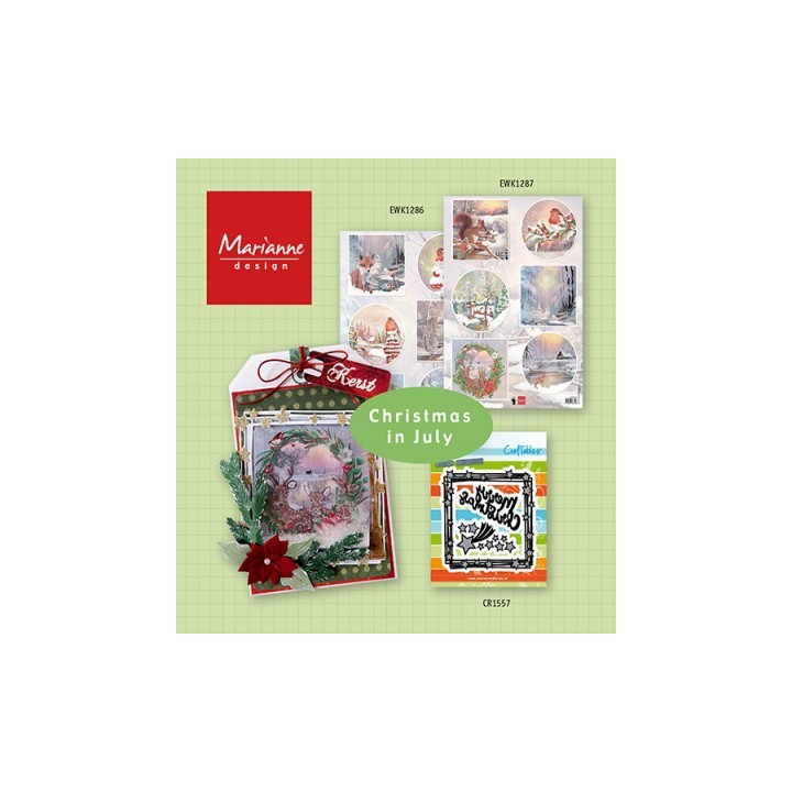 (EWK1287)Winter wishes - Squirrel