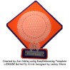 (LS9008E)PCA-UK® - EasyEmboss Butterfly Circles