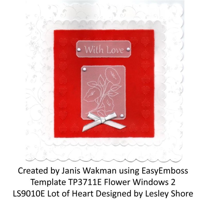 (LS9011E)PCA-UK® - EasyEmboss Lots of Heart