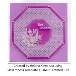 (TP3643E)PCA-UK® - EasyEmboss Framed Bird
