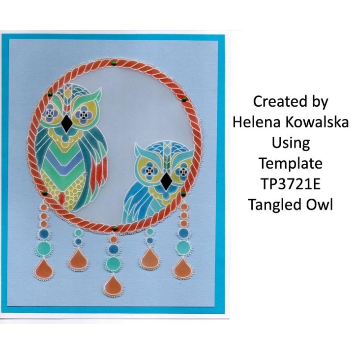 (TP3721E)PCA-UK® - EasyEmboss Tangled Owl