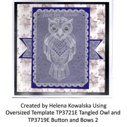 (TP3721E)PCA-UK® - EasyEmboss Tangled Owl