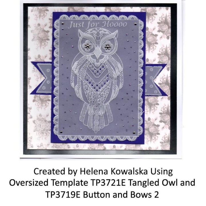 (TP3721E)PCA-UK® - EasyEmboss Tangled Owl