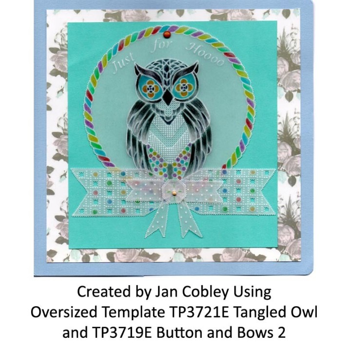 (TP3721E)PCA-UK® - EasyEmboss Tangled Owl