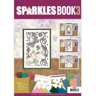 (SPDOA6003)Sparkle Book A6 - 3 - Precious Marieke - Roses
