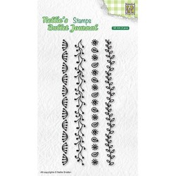 (NBJCS002)Nellie`s Choice Clearstamp - Set of borders-2
