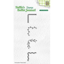 (NBJCS004)Nellie`s Choice Clearstamp - Set of corners-1