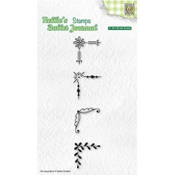 (NBJCS005)Nellie`s Choice Clearstamp - Set of corners-2