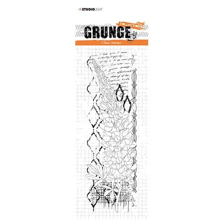 (SL-GR-STAMP39)Studio Light SL Clear Stamp Lupine Grunge Collection nr.39