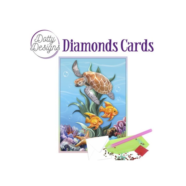 (DDDC1036)Dotty Designs Diamond Cards - Underwater World