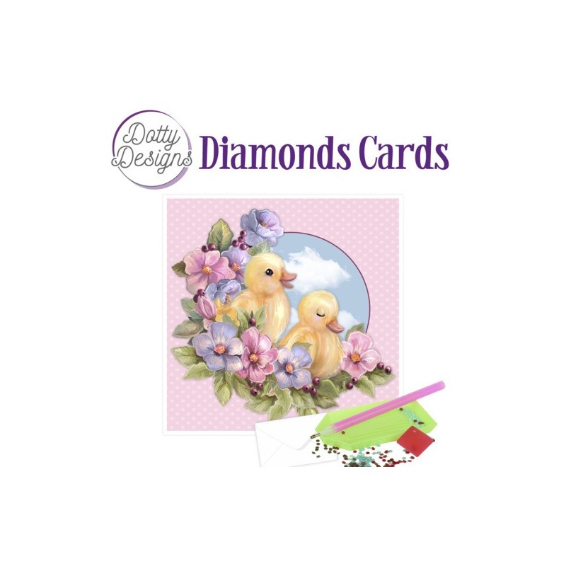 (DDDC1039)Dotty Designs Diamond Cards - Ducklings