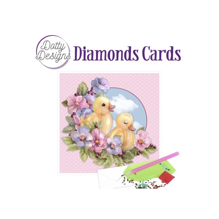(DDDC1039)Dotty Designs Diamond Cards - Ducklings