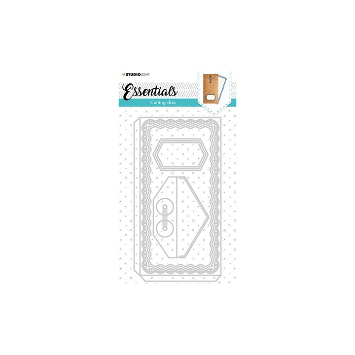 (SL-ES-CD37)Studio Light SL Cutting Die Envelope Essentials nr.37