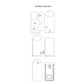 (SL-ES-CD37)Studio Light SL Cutting Die Envelope Essentials nr.37