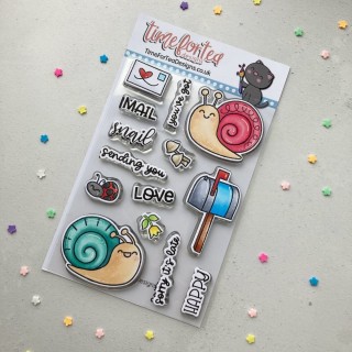 (T4T/659/You/Cle)Time For Tea You've Got Mail Clear Stamps