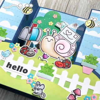 (T4T/659/You/Cle)Time For Tea You've Got Mail Clear Stamps