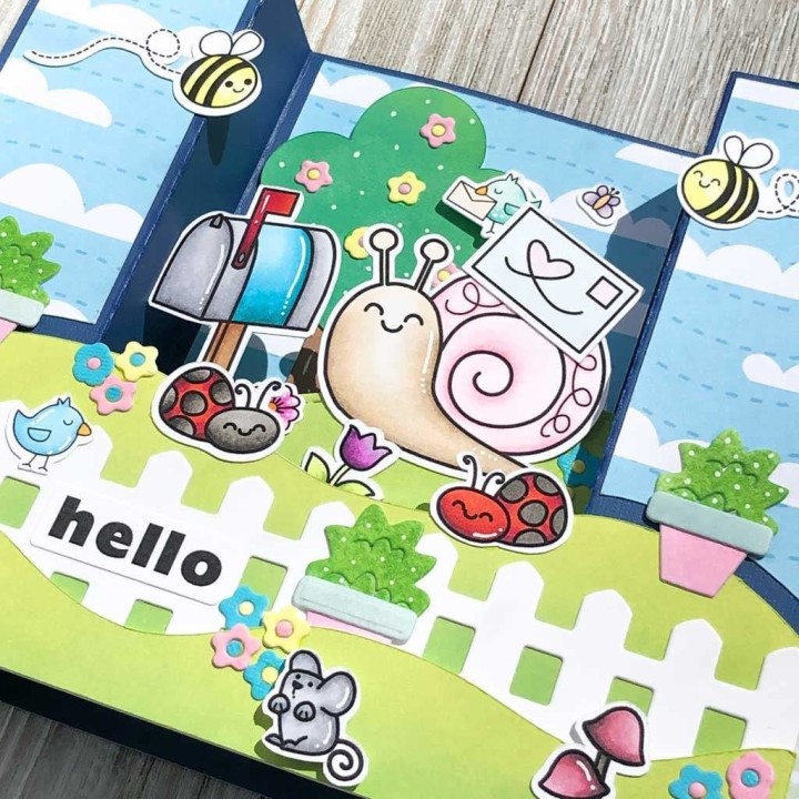 (T4T/659/You/Cle)Time For Tea You've Got Mail Clear Stamps