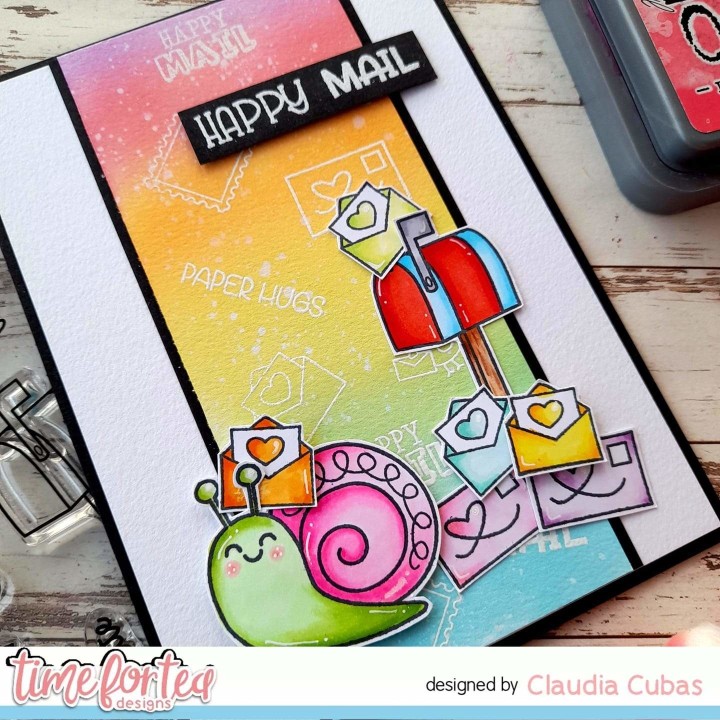 (T4T/659/You/Cle)Time For Tea You've Got Mail Clear Stamps