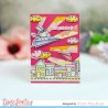 (T4T/655/Pap/Cle)Time For Tea Paper Plane Pals Clear Stamps