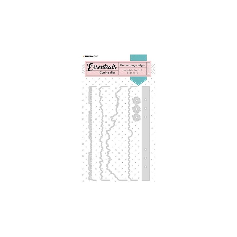 (SLPESCD05)Studio Light SL Cutting Die Borders page Planner