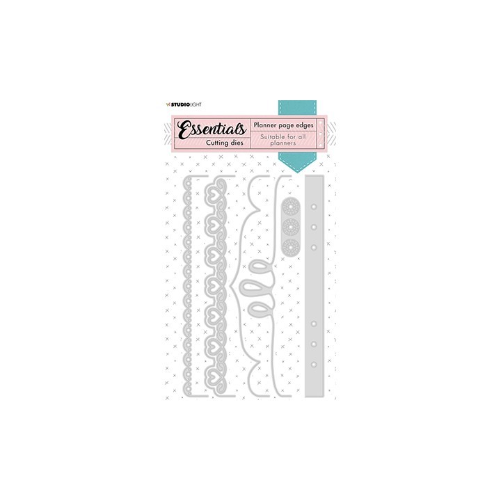 (SL-PES-CD06)Studio Light SL Cutting Die Borders page Planner Essentials nr.06