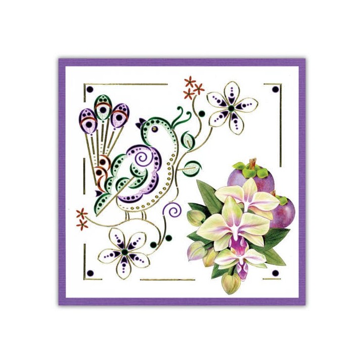 (DODO207)Dot and Do 207 - Jeanine's Art - Exotic Flowers