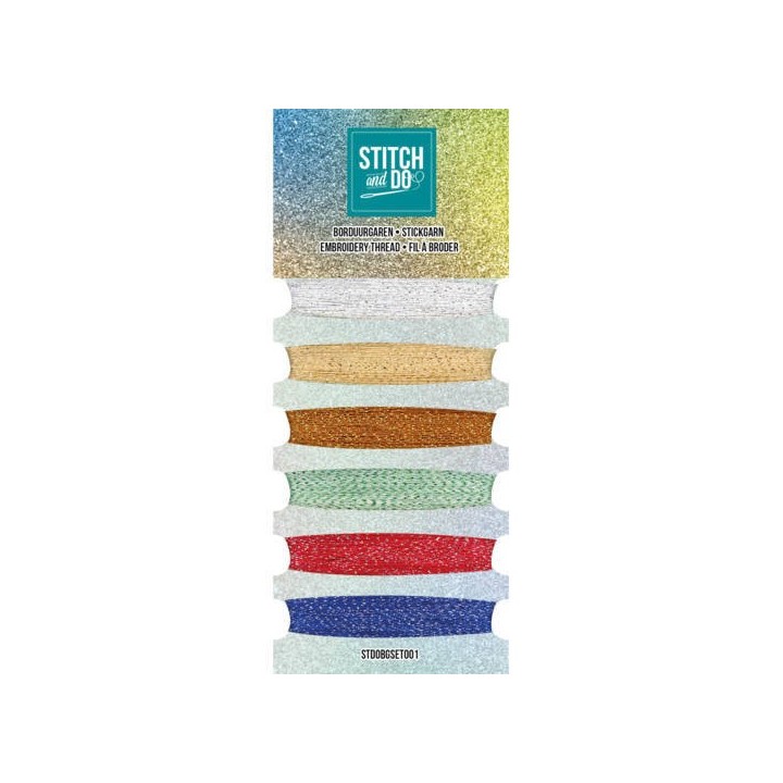 (STDOBGSET001)Stitch and Do - Embroidery Thread - Sparkles