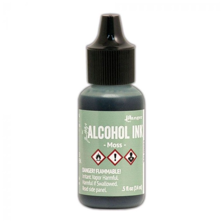 (TAL70221)Ranger - Tim Holtz alcohol ink 15 ml - Moss