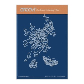 (GRO-AN-41772-02)Groovi® plate A6 CHERRY'S CREATE ART IN COLOUR COMPLETE MONTAGE