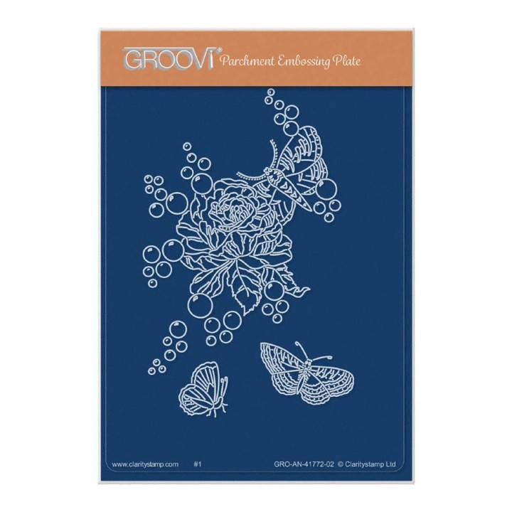 (GRO-AN-41772-02)Groovi® plate A6 CHERRY'S CREATE ART IN COLOUR COMPLETE MONTAGE