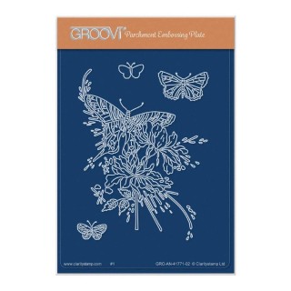 (GRO-AN-41771-02)Groovi® plate A6 CHERRY'S SPLASH SOME COLOUR COMPLETE MONTAGE A6