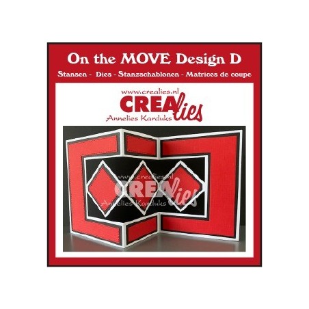 (CLMOVE05)Crealies Crea-nest-dies On The Move Design D